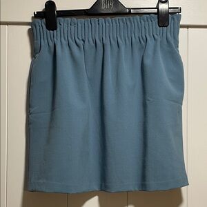 J. Crew Light Blue Mini Skirt
